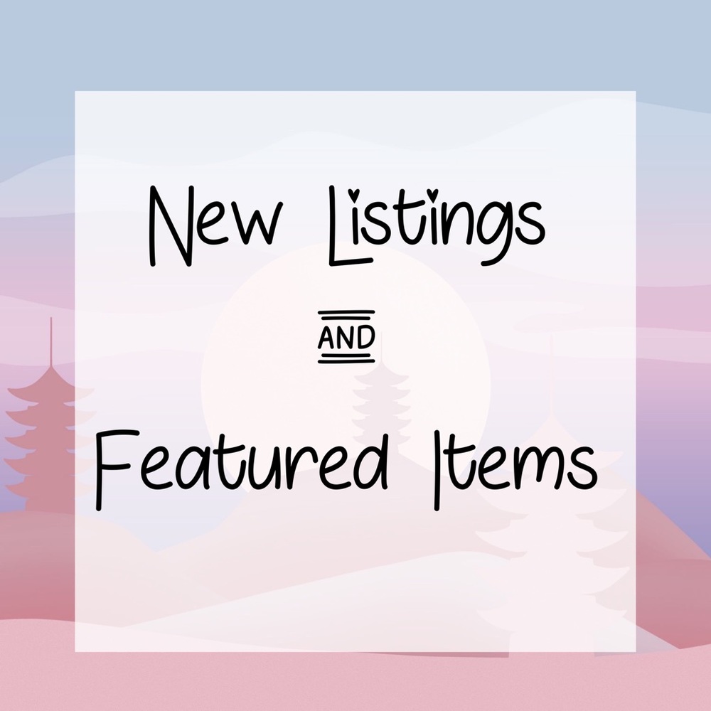 New and featured up front